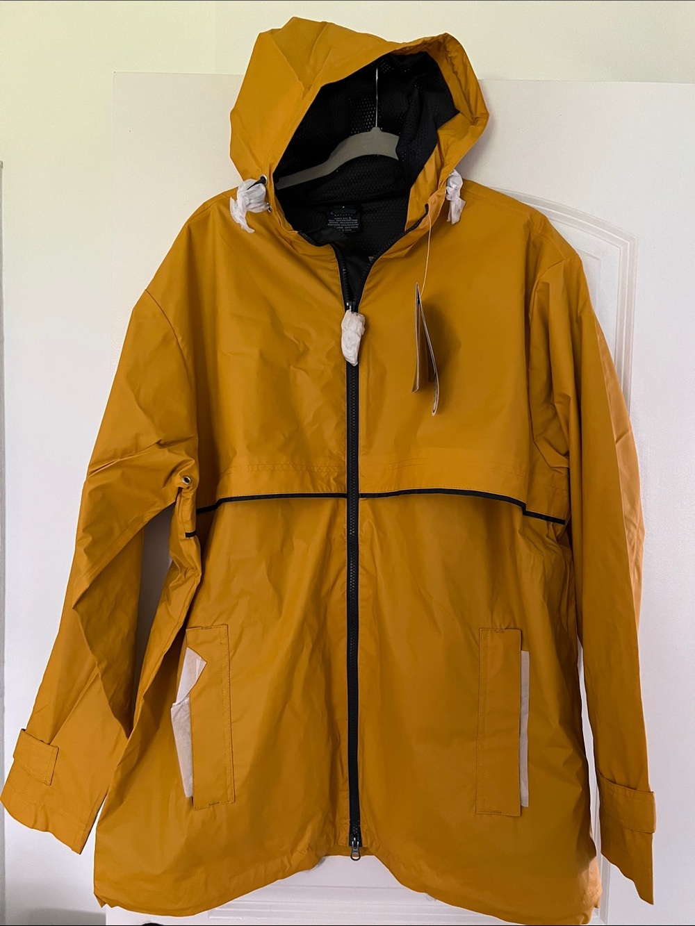 Charles River Apparel Yellow New Englander Raincoat